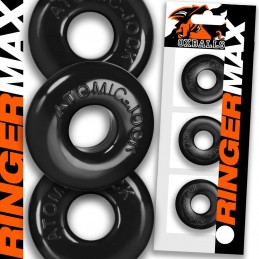 Ringer Max, lot de 3 - Noir