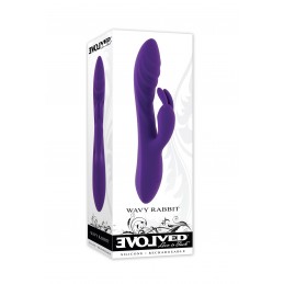Wavy Rabbit Purple