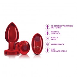 Vibrating Red Metal Remote...