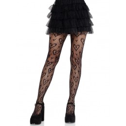 Cherie Heart Net Tights O/s...