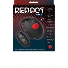 Red Dot Vibrating Cock Ring...