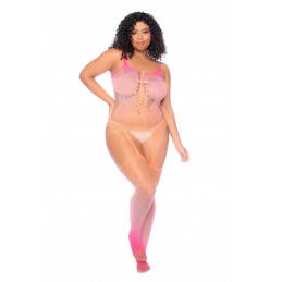 Sunset Bloom Bodystocking -...