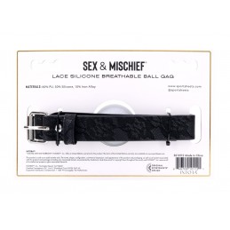 Bâillon en silicone et...