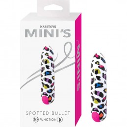 Minis Spotted Bullet Blanc