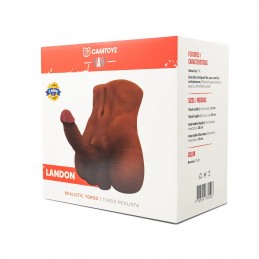 Torse réaliste brut Landon