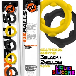 Gearheads 5 Pack Spinner...