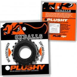 Plushy Single Ring - Black...