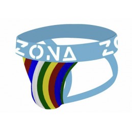 Jockstrap arc-en-ciel fluo...