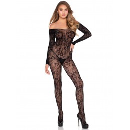 Lace Lingerie Jumpsuit - Os...