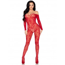 Lace Lingerie Jumpsuit - Os...