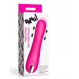Thrusting Silicone Dildo -...
