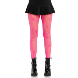 Star Net Tights - Os - Neon...