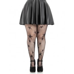 Star Net Tights - 1x 2x -...