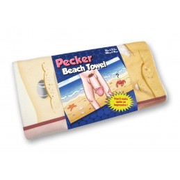 Serviette de plage Pecker