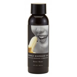 Huile de massage comestible...