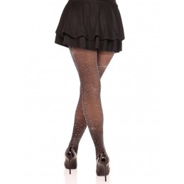 Collants en spandex lurex...