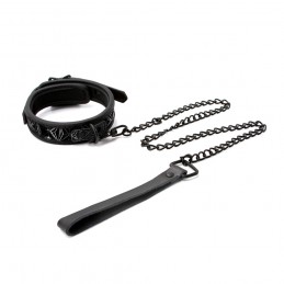 Collier Sinful - 2,5 cm - Noir