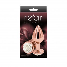 Arrière - Rose - Moyen - Blanc
