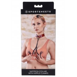 Collier Saffron avec pinces...