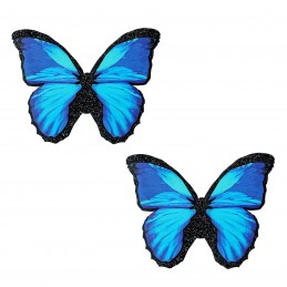Cache-tétons papillons...