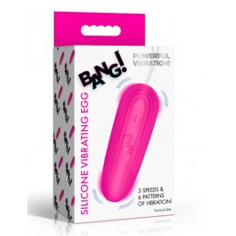 Œuf vibrant en silicone - Rose