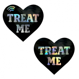 Treat Me Holographic Heart...