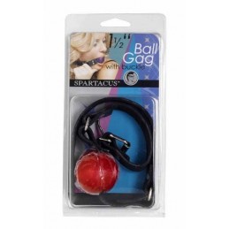 1-1/2 Red Gag With 3/4 Buckle