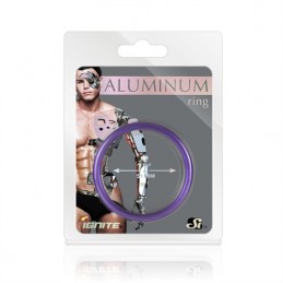 Bague en aluminium - Violet...