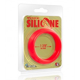 Wide Silicone Donut - Red -...