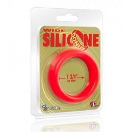 Wide Silicone Donut - Red -...