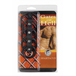 5 Ring Black Rubber Gates...