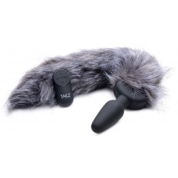 Grey Fox Tail Vibrating...