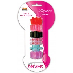 Pleasure Stars Jelly Cock...