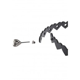 Collier Heart Day - Noir