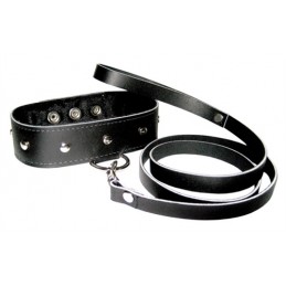 Leather Collar and Leash Set